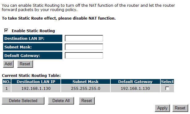 FTP Remote port range: Source Port Number range Policy: The policy rules for QoS service.