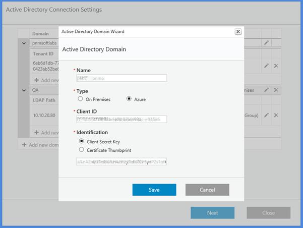 Support Synch of Users and Groups from Azure AD Using AD Graph API User synchronization into Sequence can now be performed from both Azure and the local Active Directory.