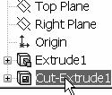 Click File Close from the Main menu. You completed the Standoff part using the Extruded Base/Boss feature with the Mid Plane End Condition option.