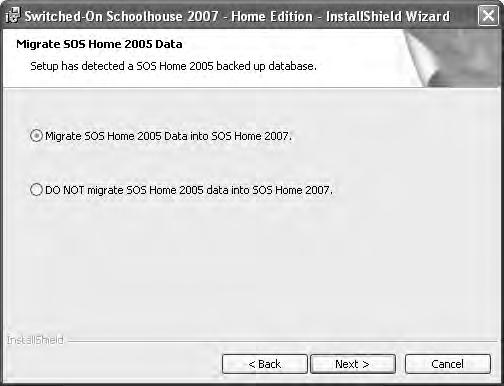 4. From the Control Panel, click Add or Remove Programs. If you are upgrading from 2006 to 2007, the Microsoft Add or Remove Programs window opens.