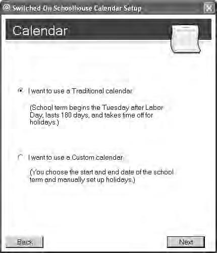You can choose to exclude other days or change preset holidays to school days.