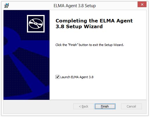 Chapter 7 ELMA Agent Step 3. Finishing installation Click the Finish button to exit the Setup Wizard when the installation is complete (Fig. 236). Fig.