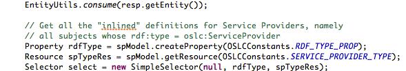 Setup/Configure Help to learn OSLC