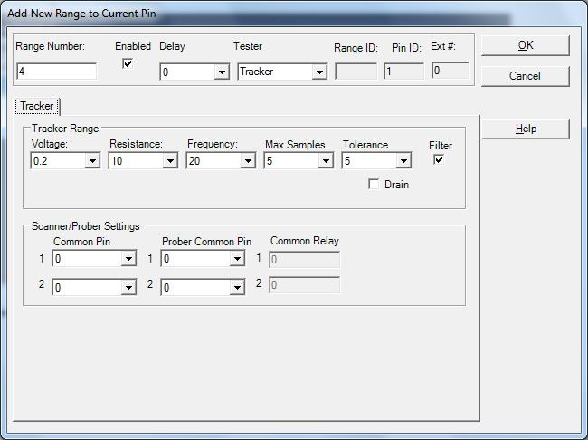 RIGHT click on the row header (far left grey area of the row) to display a quick menu (shown left) To add a new Range, select the Range tab in
