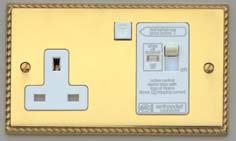 white red on rcd protected 535 Grosvenor Plus Technical wiring devices decor