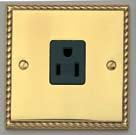 537 Grosvenor Plus Technical wiring devices decorative www.mkelectric.co.uk 5AAmerican Socket Outlet Complies with SASO 03: 003 5AAmerican 7V a.c. 5A Terminal capacity: Live, neutral & earth x 4mm x 6mm (stranded) 4 9.