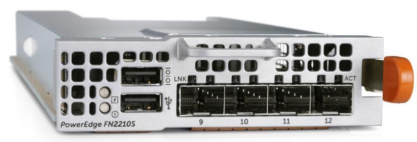 of 10GbE SFP+ by default. The 2 FC ports can be converted to 2 ports of 10GbE SFP+ with reboot.