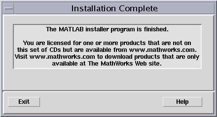 This dialog box informs you of some optional, post-installation setup and configuration steps