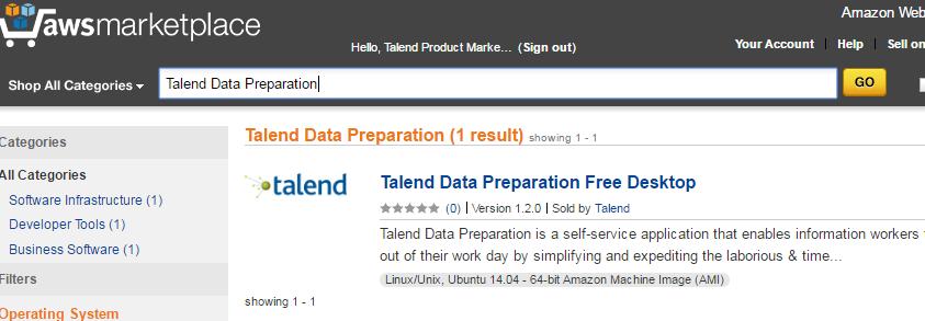 Desktop Download Talend Data from here: download Or on a On-Demand Mode by launching