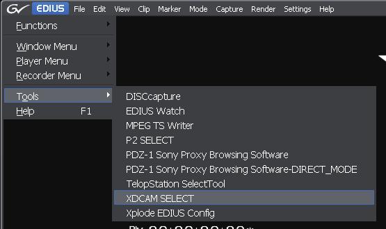 4 XDCAM Option How to Use XDCAM Option Downloading from XDCAM Recorder You can download data to the local disk through a network with a device connected to the LAN, or through a device connected to i.