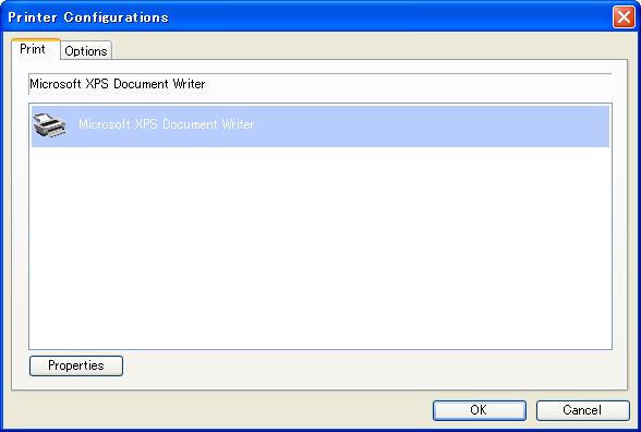 5. The Printer Configurations screen appears. 6. Select the printer that you want to print your scanned images.