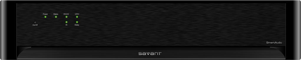 As part of the line of Savant SmartSystems control solutions, the SmartAudio (SSA-3000) delivers 6 x 8 audio distribution and integrated control in a U fanless enclosure.