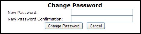 CHANGE YOUR PASSWORD When you first access the system, your password is set to a default. For security reasons, please change your password to something that you can easily remember.