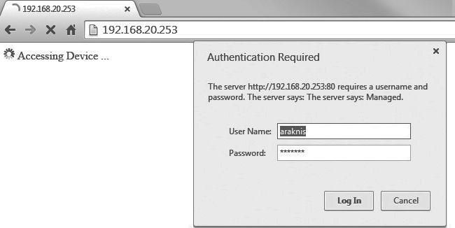 Other Access Methods: Default IP Address Windows 7 screenshots shown for reference.