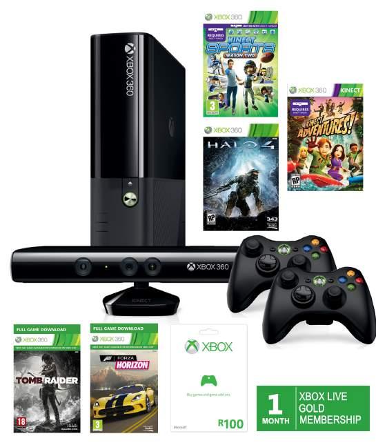 27 Xbox 360 Deals Xbox 360 250GB Kinect Halo Bundle R249.