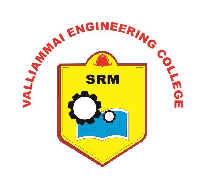 VALLIAMMAI ENGINEERING COLLEGE SRM Nagar, Kattankulathur 603 203 DEPARTMENT OF COMPUTER SCIENCE AND ENGINEERING QUESTION BANK B.E. - Electrical and Electronics Engineering IV SEMESTER CS6456 - OBJECT ORIENTED PROGRAMMING Regulation - 2013 Academic Year 2017-18 Prepared by Mr.