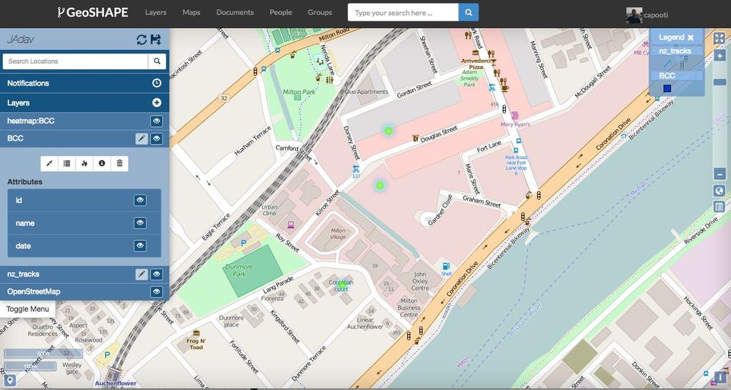 GeoNode Stack: MapLoom (optional) Can be used in place of GeoExplorer Based on