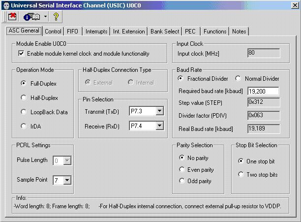 HOT Exercise CAN_2 - DAvE Configurations ASC settings Page 17 Configure CH0
