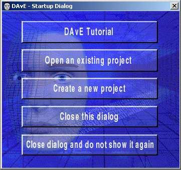 HOT Exercise CAN_ Start DAvE Start DAvE Select Open an existing project' from the
