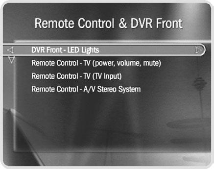 Remote Control & DVR Front Lights Resetting the Programmable Buttons If you make a mistake, or are having difficulty, you can reset the programmable buttons (TV POWER, VOLUME, MUTE, TV INPUT, and the