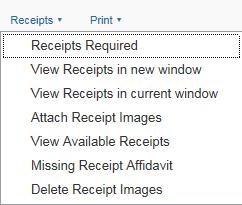 3.5.8 Printing an Expense Report To preview and print the expense report. NOTE: This is not required for submission, approval and payment.