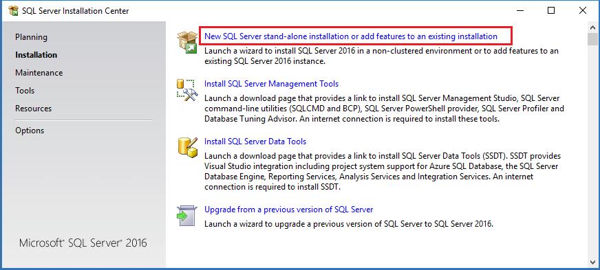 Wisdom SQL Server 2016 Express Fiserv 6. Note progress of installation.