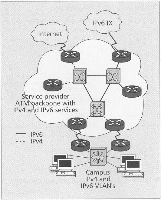 which causes error. Many new IPv4 router returns enough data beyond the IPv4 header of the packet in error to include the entire IPv6 header and even the data beyond that.