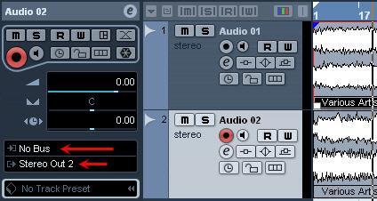 Next tutorial shows how to create more tracks in Cubase that sends audio in separate Reaper