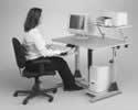(<$1000) can help, for Sit-stand chair allows Manual adjust Sit-stand workstation allows postural