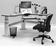 High cost products (>$1000) also can help, for Powered sit-stand workstation allows postural variety