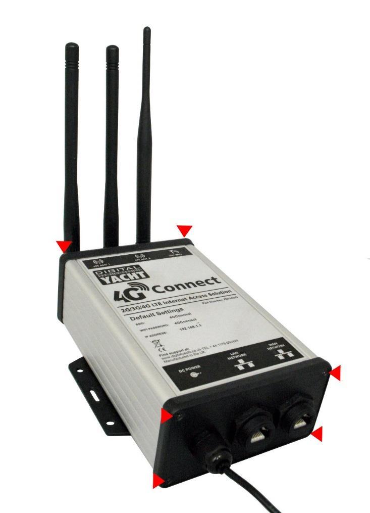 If you wish to connect an Ethernet based long range wireless adaptor, such as the Digital Yacht WL510, so that you can access wireless hotspots in bars, marinas, etc.