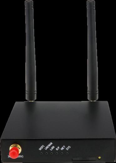 2.1 Hardware 2.1.1 Appearance & Size Appearance Figure 2-1 H8951 3G/4G router Appearance Size Table