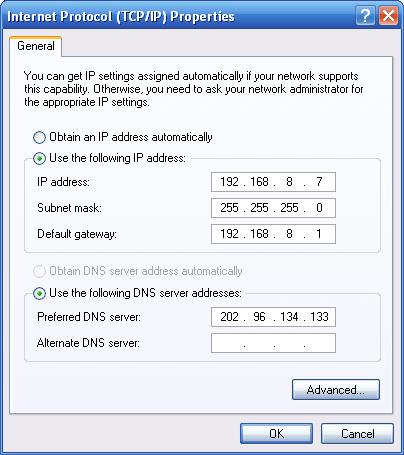 You could change your IP address or add a IP address in Advanced setting.