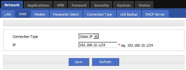After change the LAN IP, if page has no response anymore, please make sure your PC address is in the same network segment, or set a new IP to your PC to insure that. ---END 5.2.