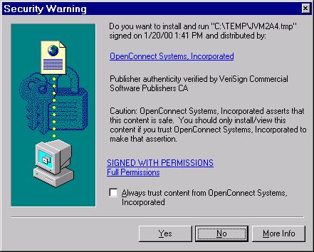 WebConnect Accessing Datalink 3 You may or may not encounter the following screen.