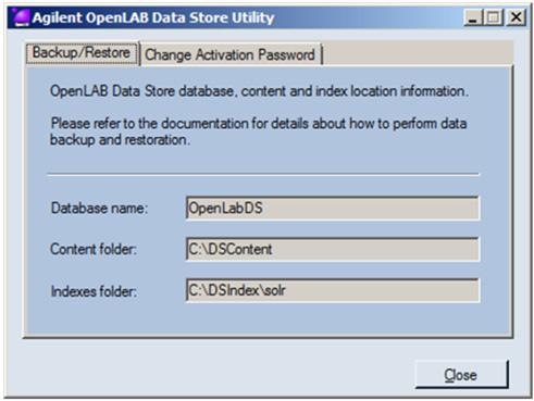 Data Store activation Changing Data Store storage location Every file that is uploaded to Data Store is kept on the server s hard disk.