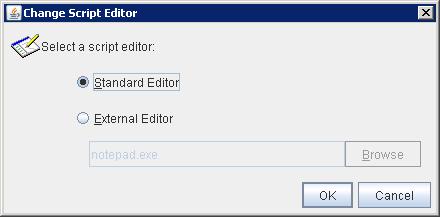 Chapter 4 Group resource details Edit Use this button to edit the selected script file on the script editor. Overwrite the script file to apply the change.