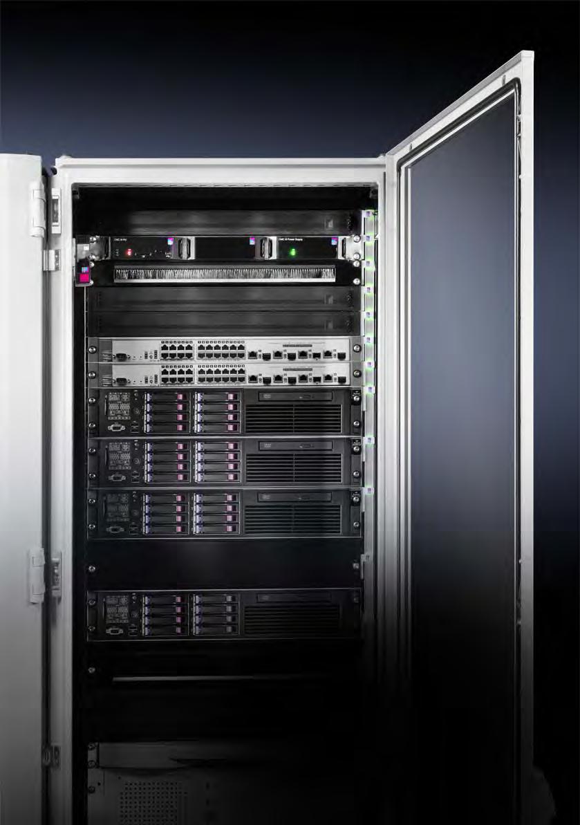 Dynamic Rack Control DRC Dynamic Rack Control is an inventory system for data centres. It allows all 482.6 mm (19 ) components in the rack to be managed easily and clearly.