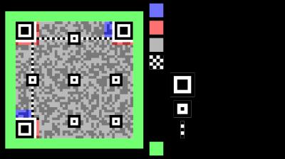 The quiet zone and the finder pattern won t be used because each QR code has that so it can be used to distinguish one with another. There are two kinds of QR codes, dynamic and static.