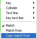 X.8 Copying cylinders and cylinder match X.8.1 Copying cylinder and match If you want to copy