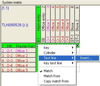 X.3.3 Protection against a non-wished match The first time (each session) you are modifying the matrix by changed match you will get a question where this is intended or not. X.