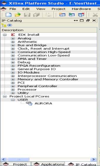 Simulator, an integrated HDL simulator used to simulate Xilinx FPGA and CPLD designs) and chip scope PRO analyzer.