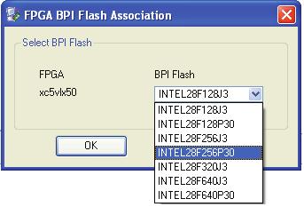 Part Name dialog box (Figure 16). The fifth step of the process requires the target BPI POM type to be specified in this dialog box.