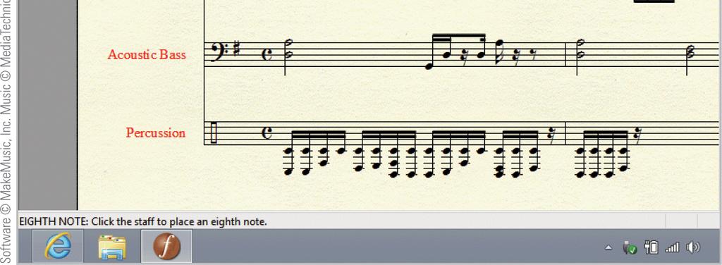An MIDI message may look like this: MIDI Music composition software with MIDI support