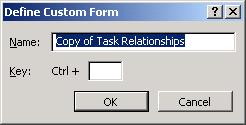Creating a form A new form can be created by copying an existing form and editing it to meet current requirements; alternatively a form can be setup using a blank form.