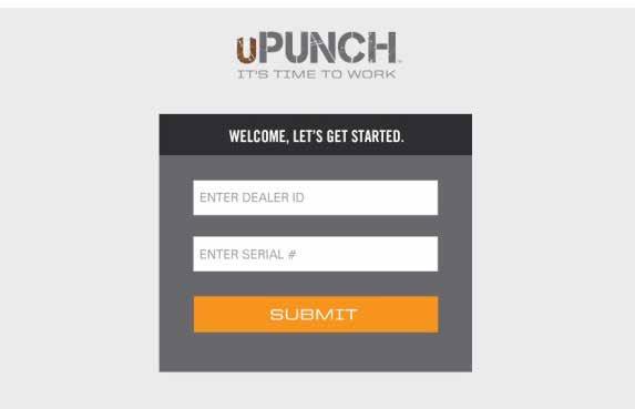 3.0 SETTING UP YOUR OPTIONAL upunch ACCOUNT upunch time clocks include optional free cloud software.