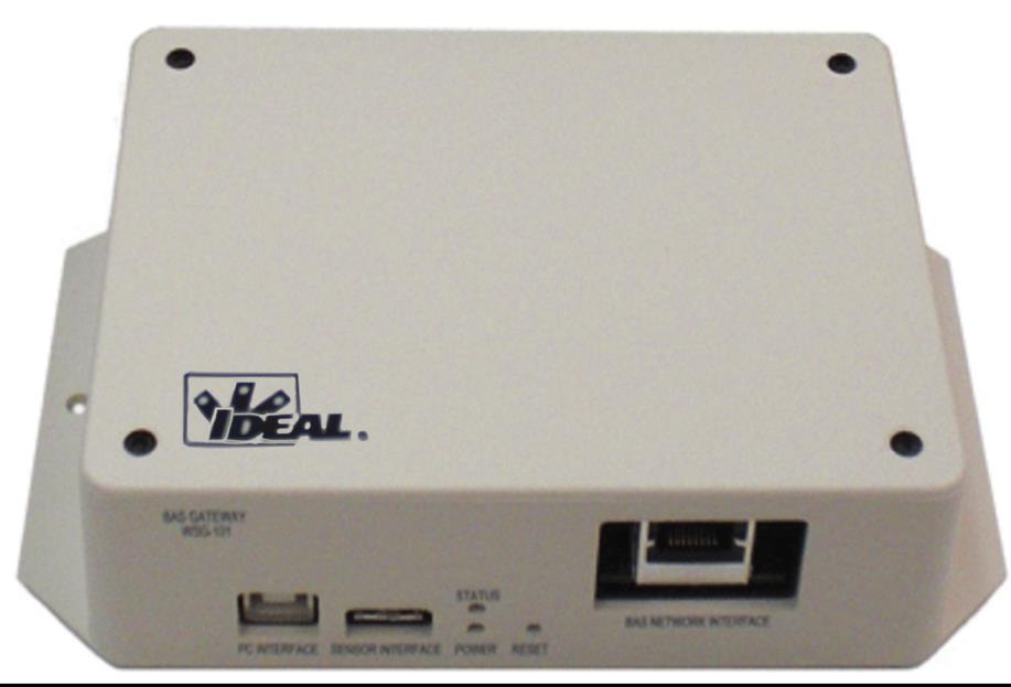 Receives data from wireless sensors Up to 100 devices Up to 800 sensor points Interface to BAS or IT network Ethernet, RS-485, FTT-10 BAS Network Interfaces and Protocols Ethernet RS-485 FTT-10