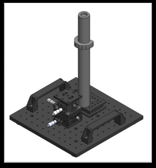 IV. Assembly Instructions There will be five sets of sub-assembly installation guides involving the Microscope Assembly, Stage Assembly, Light Source, Motor Controller, and the ProLight image