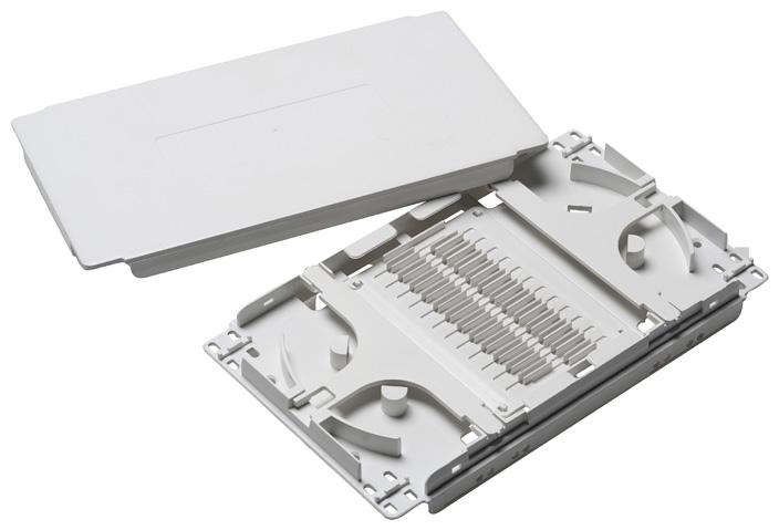 CABLE TRAYS JCS cable management trays fit the fixed, sliding and configurable rack mountable enclosures and assist with organisation and identification of patchleads.