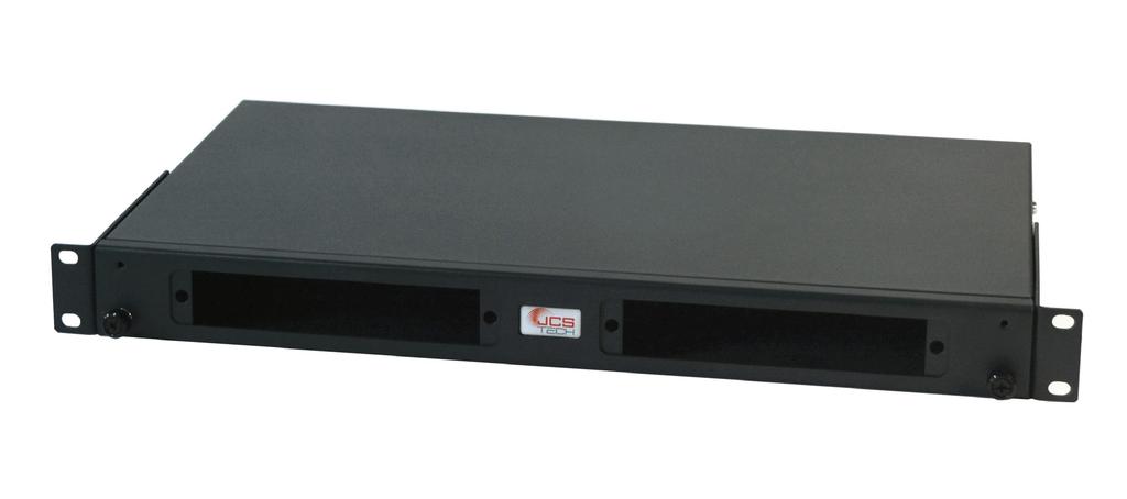 FIBREOPTIC RACK MOUNT ENCLOSURE: FIXED The JCS Technologies fixed rack mountable fibreoptic break out enclosure is suitable for patching or housing direct termination or splicing of up to 48 fibre